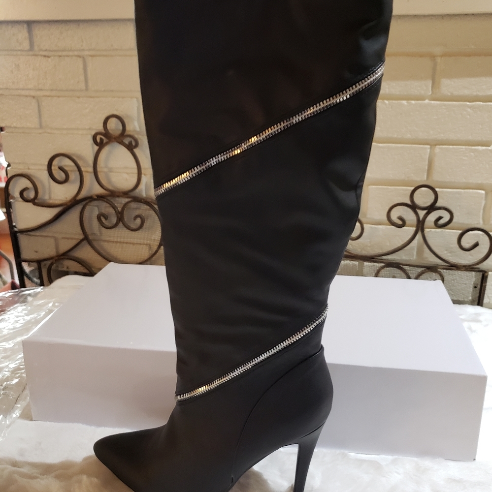 Sexy Olivia Miller knee high boots